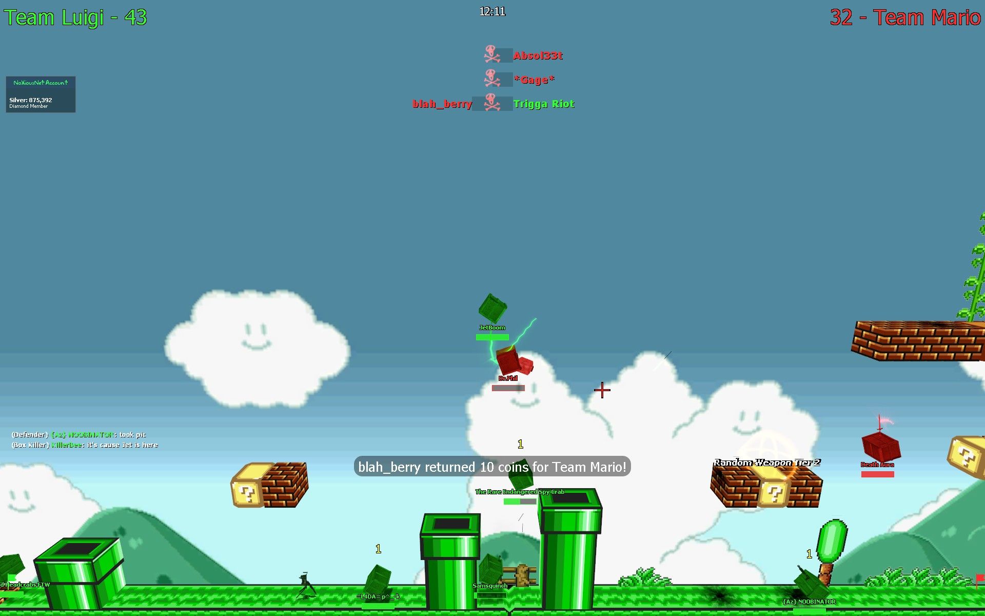 Mario Boxes - Garry's Mod Gamemode