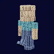 voxel humanoid rig walking