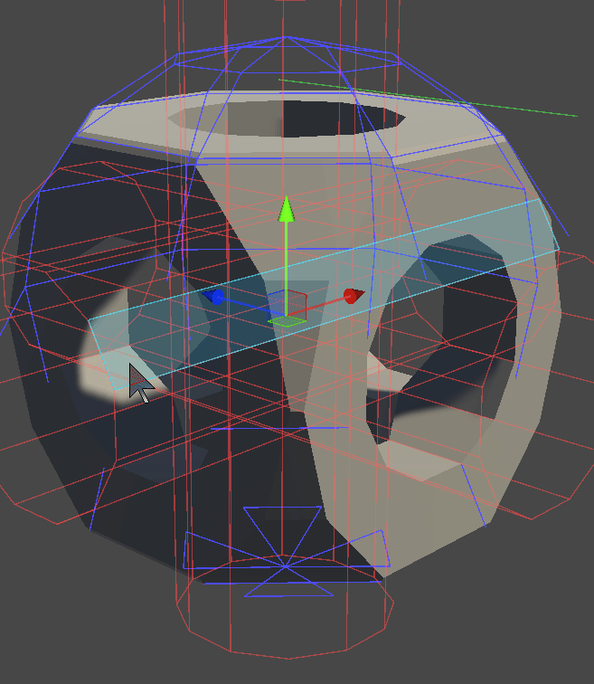 RuntimeCSG editor demo - real-time face hover and selection