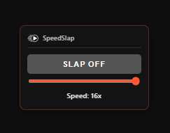 SpeedSlap overlay widget
